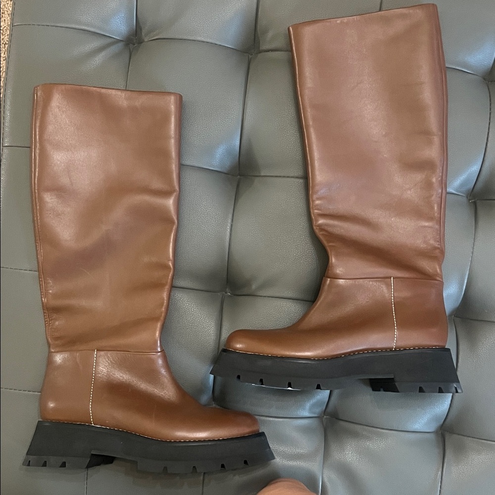 3.1 Phillip Lim Tan Heeled Boots